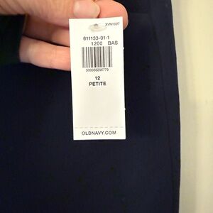 Old Navy Black High-Rise Pixie Flare Pants